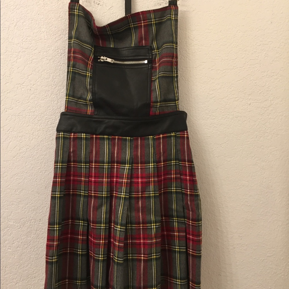 Current mood skirt overalls